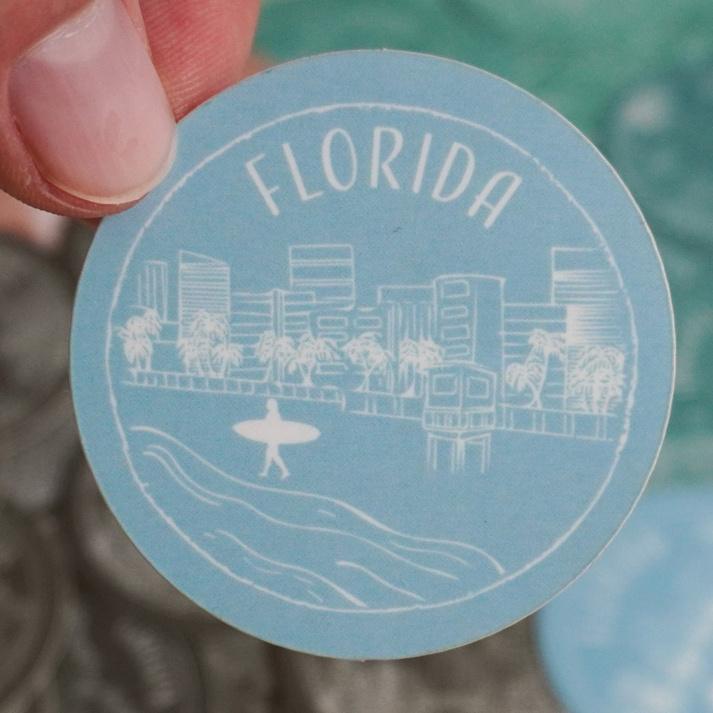 Florida Sticker - Shop Back Home