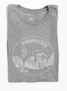 Washington State T-Shirt, Unisex - Shop Back Home
