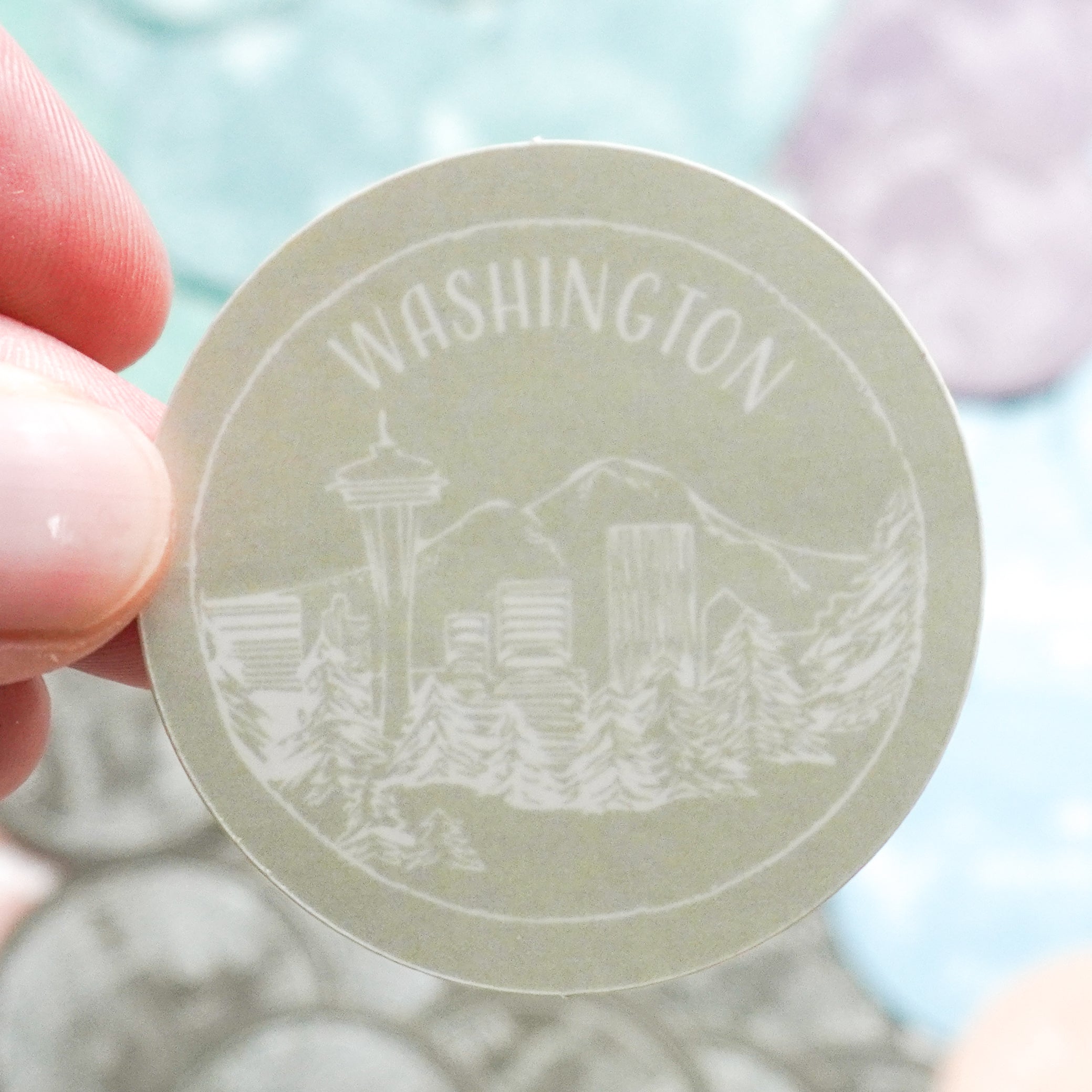 Washington Sticker - Shop Back Home