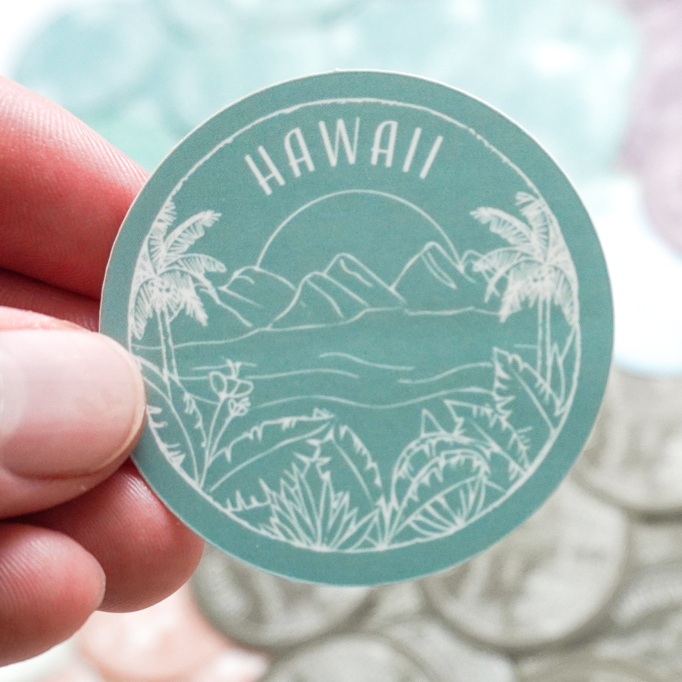 Hawaii Sticker - Shop Back Home