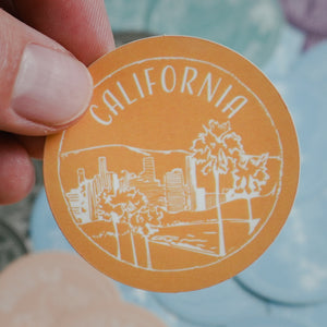 California Sticker - Shop Back Home