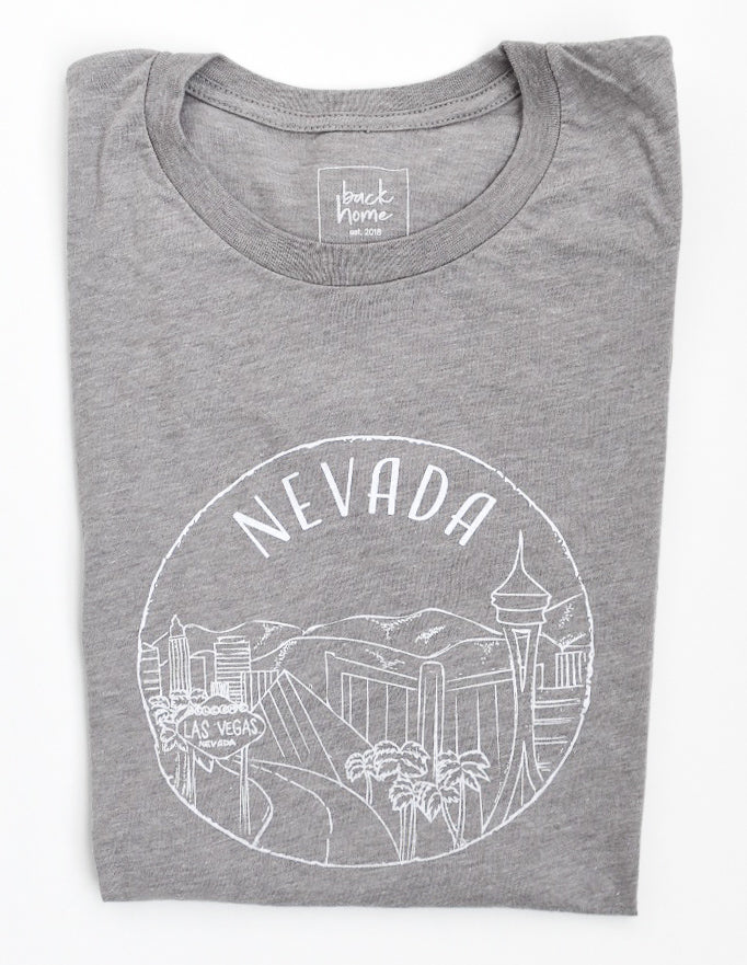 Nevada T-Shirt, Unisex - Shop Back Home