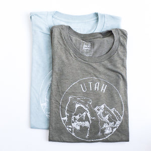 Utah T-Shirt, Unisex - Shop Back Home