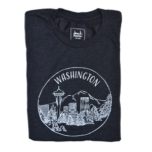 Washington State T-Shirt, Unisex - Shop Back Home