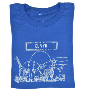 **Limited Edition** Blue Kenya - Unisex t-shirt - Shop Back Home