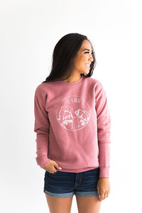 Utah Sweatshirt - Dusty Rose -Unisex - Shop Back Home