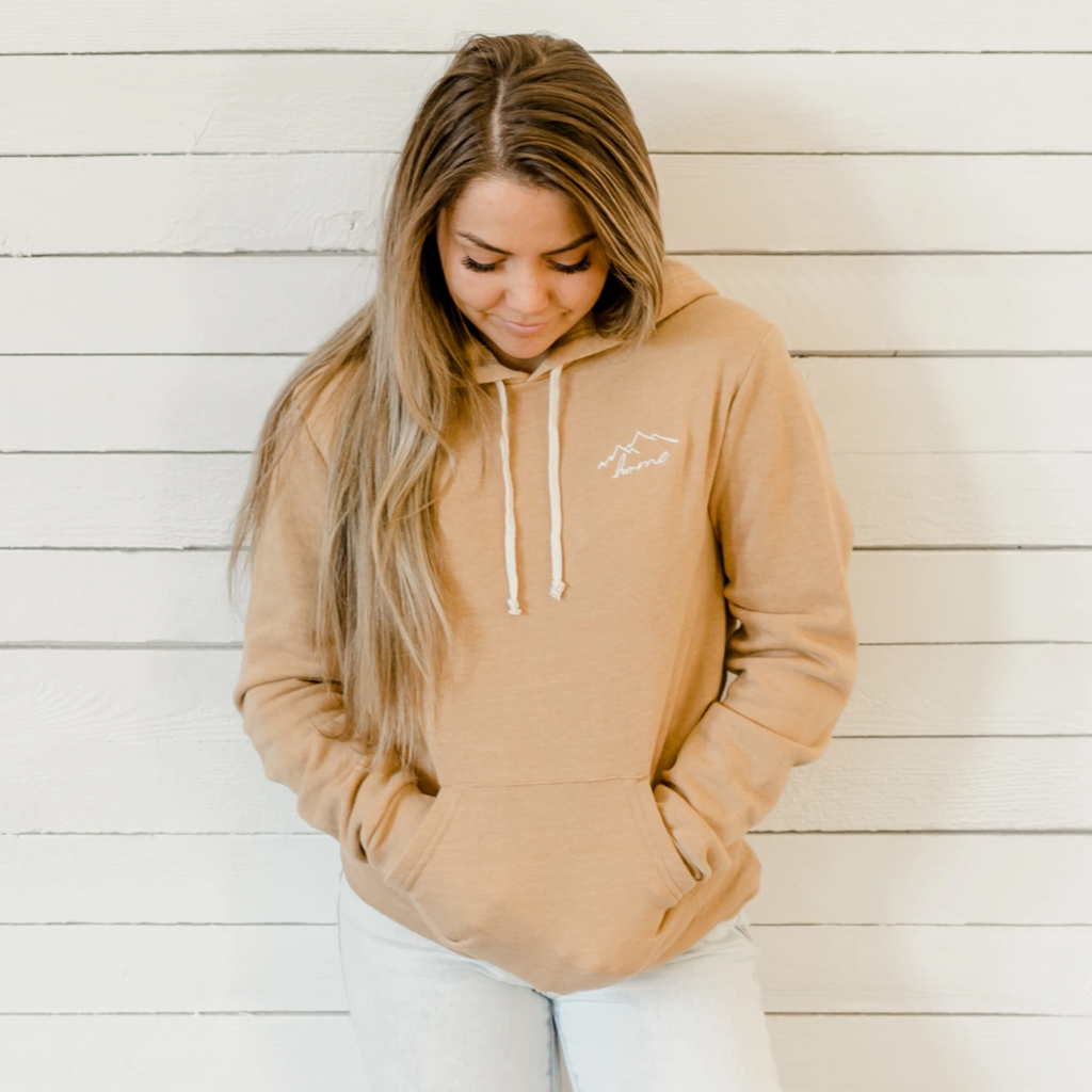 Home Embroidered Hoodie - Shop Back Home