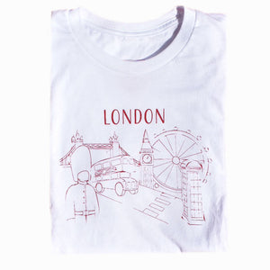 London T-Shirt, Unisex, Limited Edition - Shop Back Home