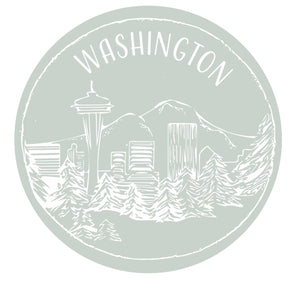 Washington Sticker - Shop Back Home